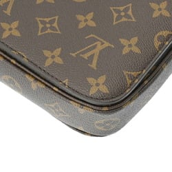 LOUIS VUITTON Louis Vuitton Monogram Pochette Metis MM Brown M44875 Women's Canvas Handbag