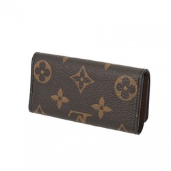 LOUIS VUITTON Louis Vuitton Monogram Multicle 4 Brown M62631 Unisex Canvas Key Case