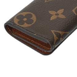 LOUIS VUITTON Louis Vuitton Monogram Multicle 4 Brown M62631 Unisex Canvas Key Case