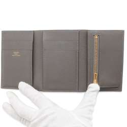 Hermes Tri-fold Wallet Bearn Combination Grimeyer Veau Epsom U Stamp