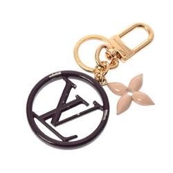 LOUIS VUITTON LV Circle Purple M78627 Unisex Metal Keychain