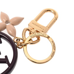 LOUIS VUITTON LV Circle Purple M78627 Unisex Metal Keychain