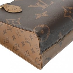 LOUIS VUITTON Louis Vuitton Monogram Reverse On the Go PM Brown M46373 Women's Canvas Handbag