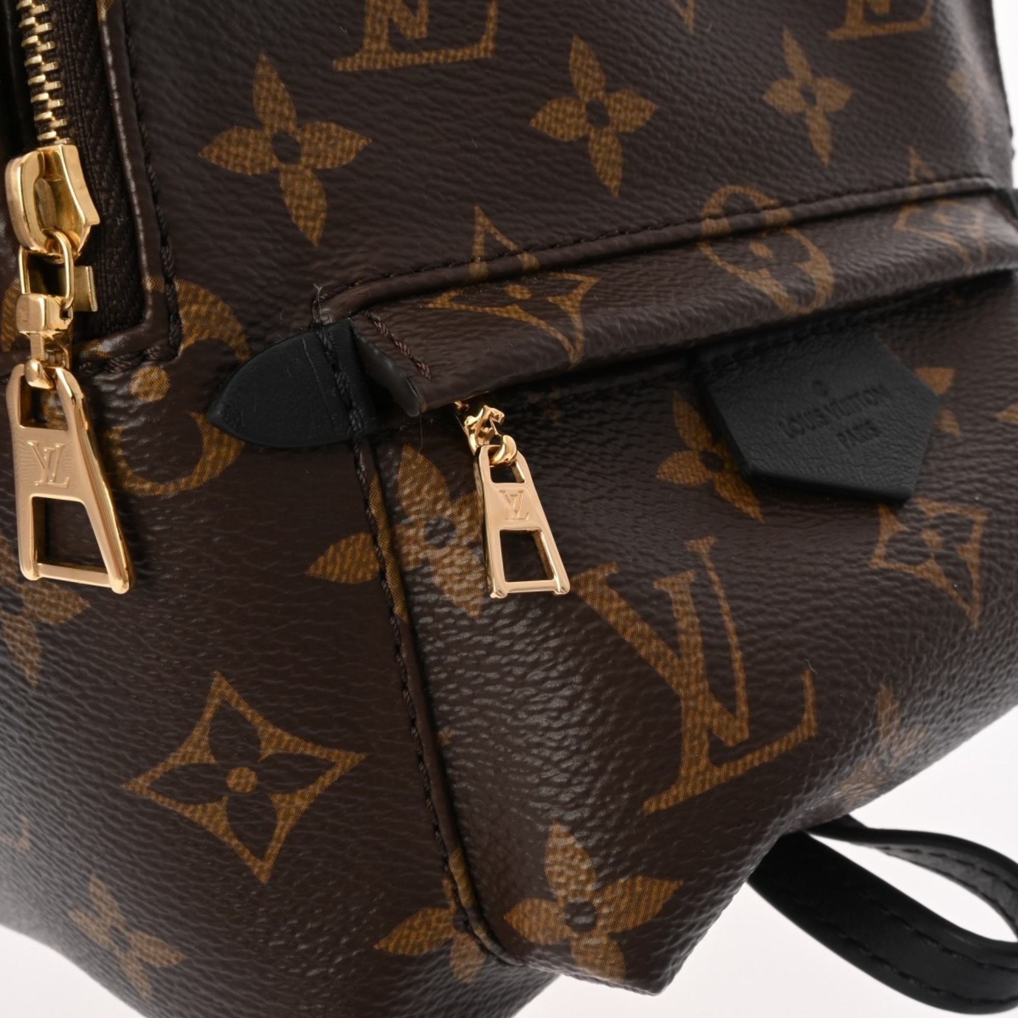 LOUIS VUITTON Louis Vuitton Monogram Palm Springs Brown M44873 Women's Canvas Backpack/Daypack