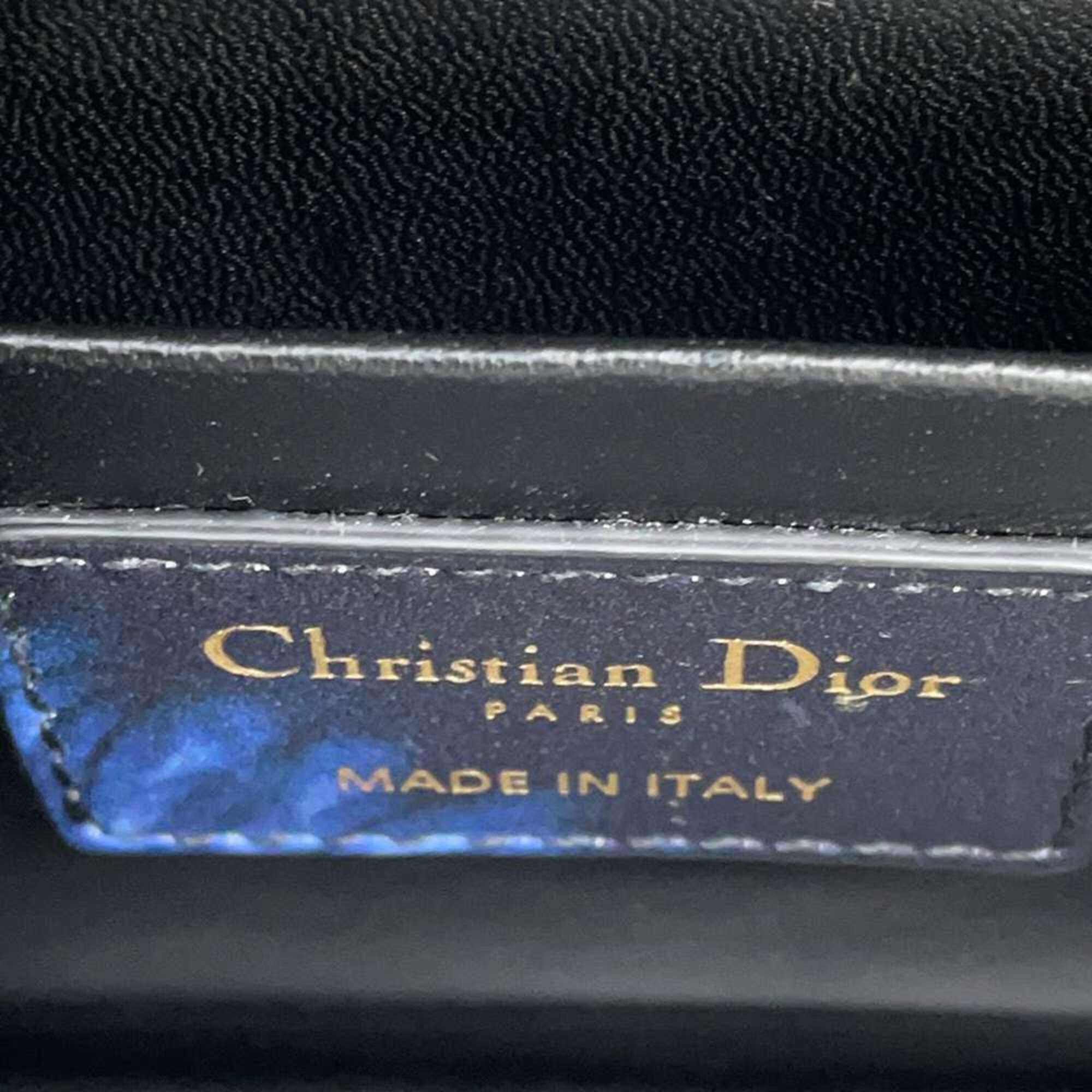 Christian Dior Shoulder Bag Montaigne Leather