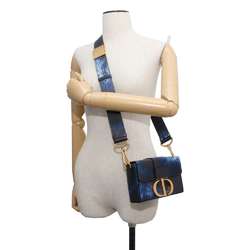 Christian Dior Shoulder Bag Montaigne Leather