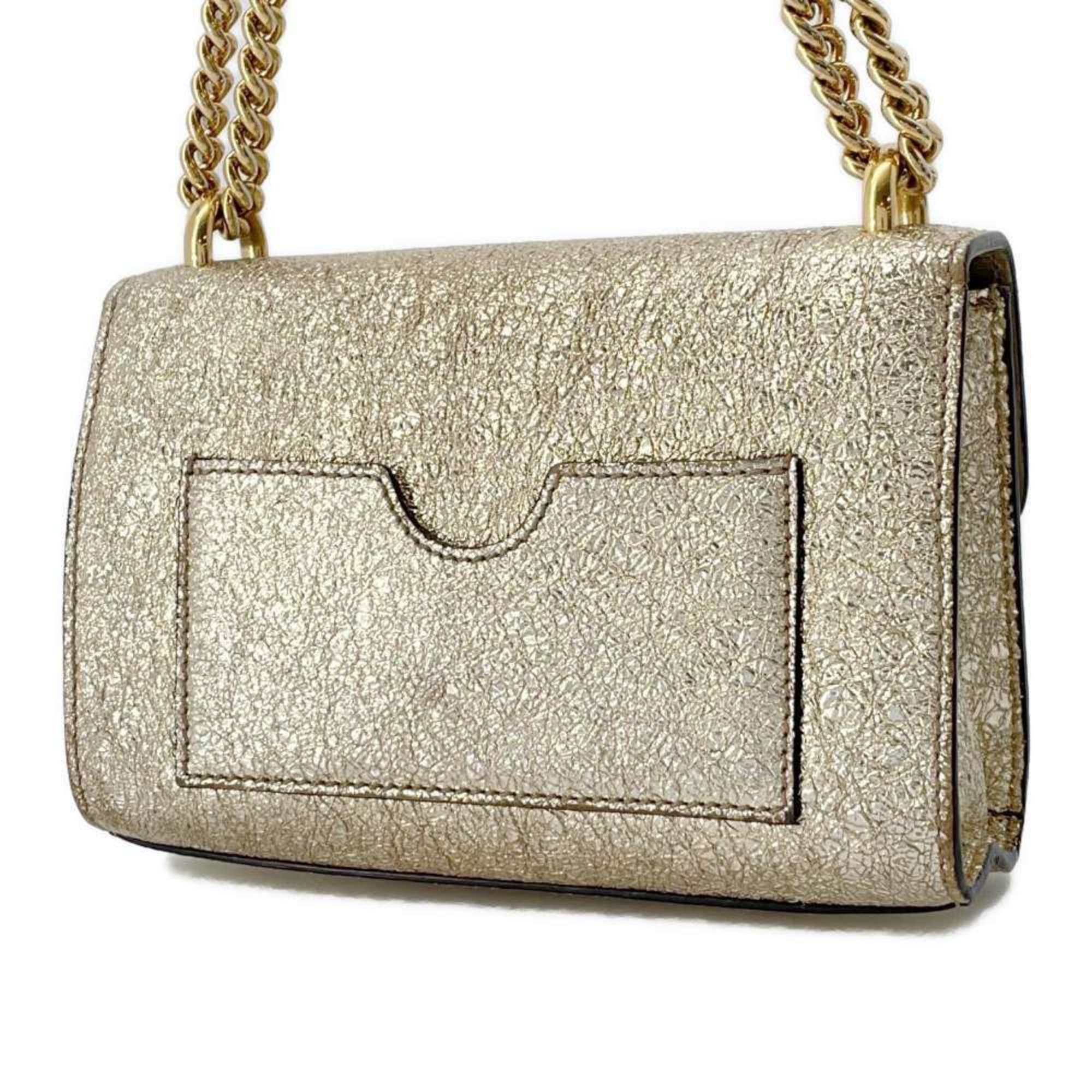 Gucci Chain Shoulder Bag Padlock 409487 GUCCI Double