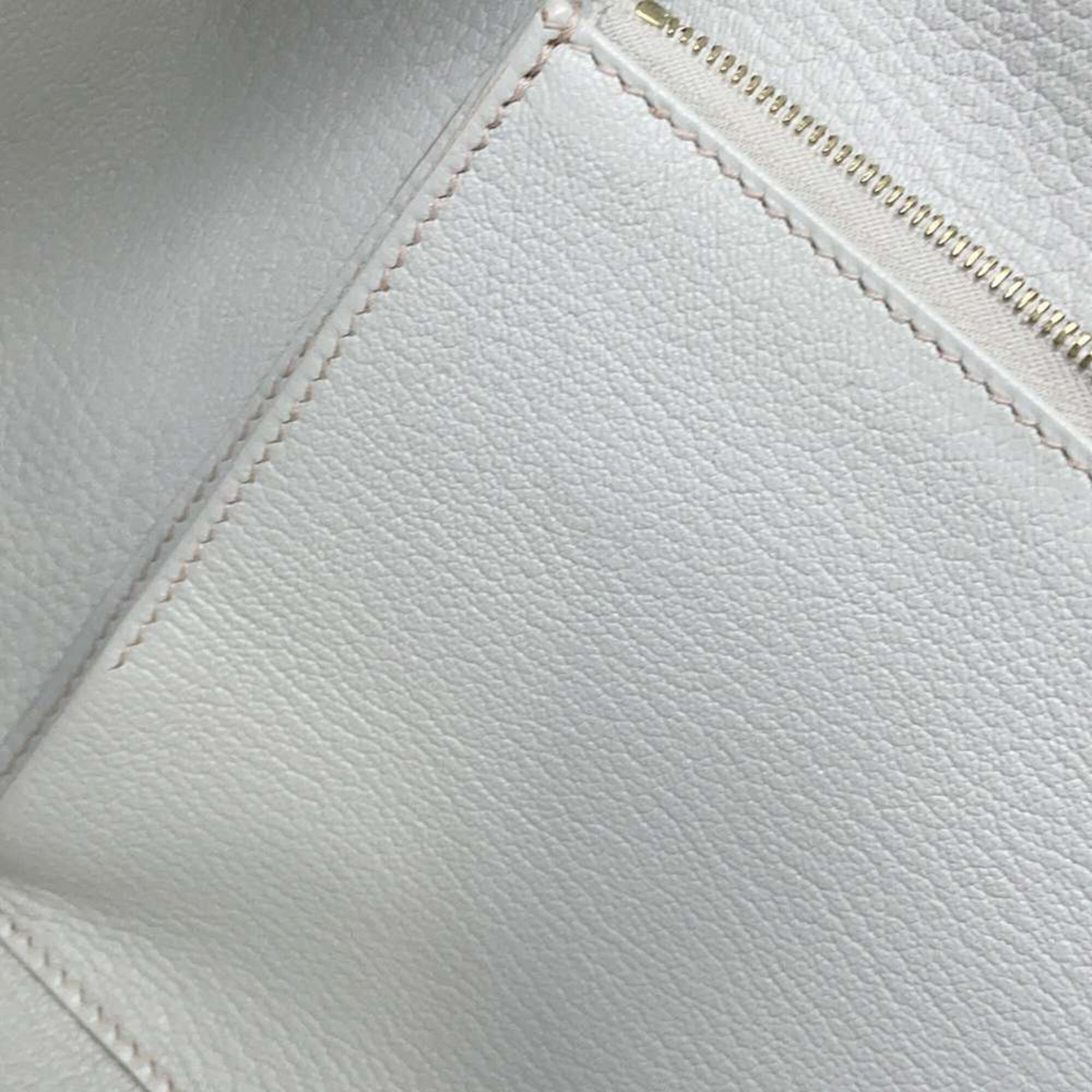 Hermes Handbag Maxi Box Griscaille Grizzly Chevre Mysore □R stamped Sold item