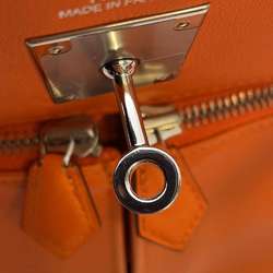 Hermes handbag Kelly Raki 32 Orange Swift O stamp HERMES