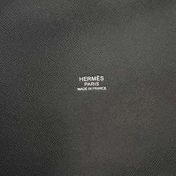 Hermes handbag Chaine d'Ancre black blue Madame calfskin silk Y stamp