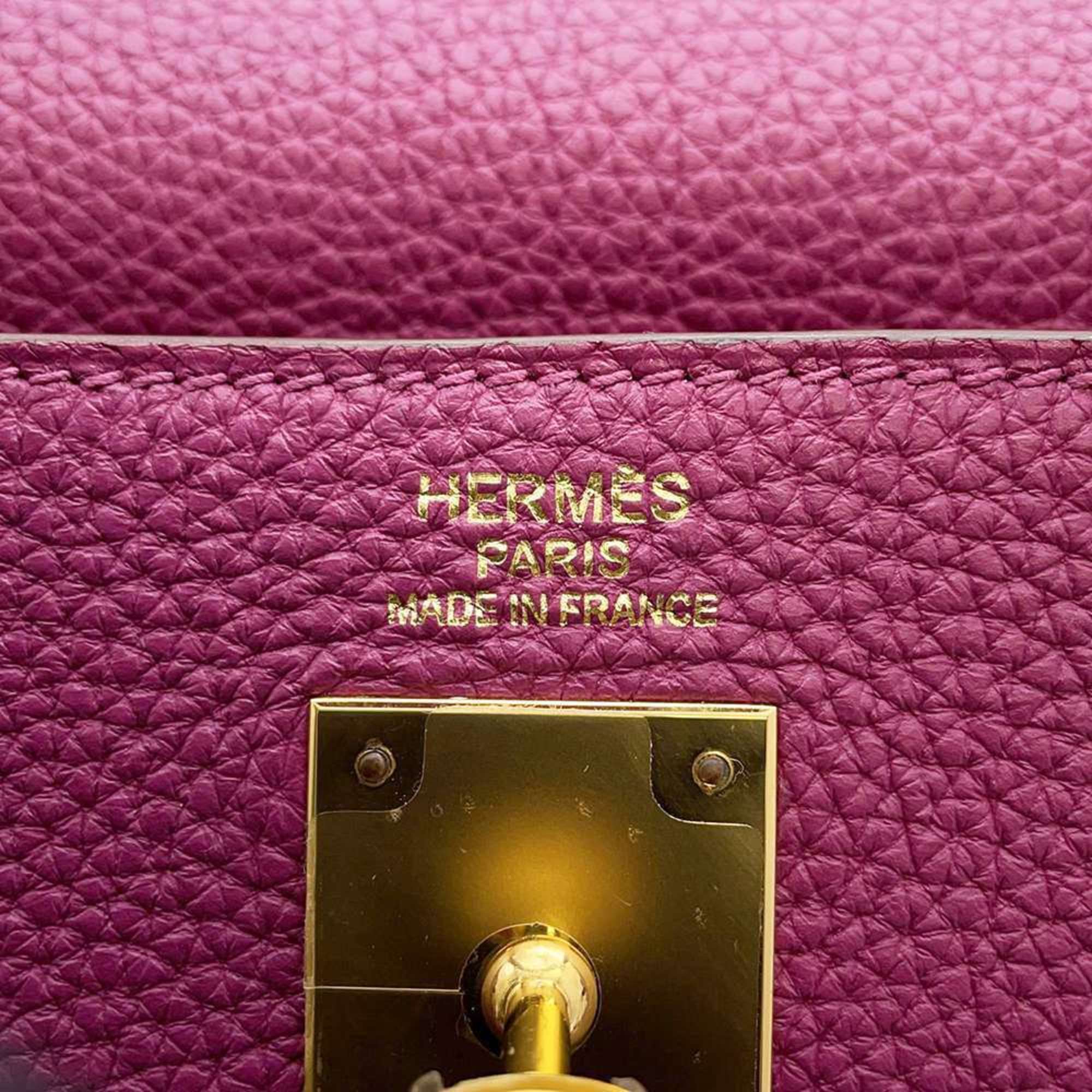 Hermes handbag Kelly 35 inner stitching Tosca Togo □ O stamp HERMES