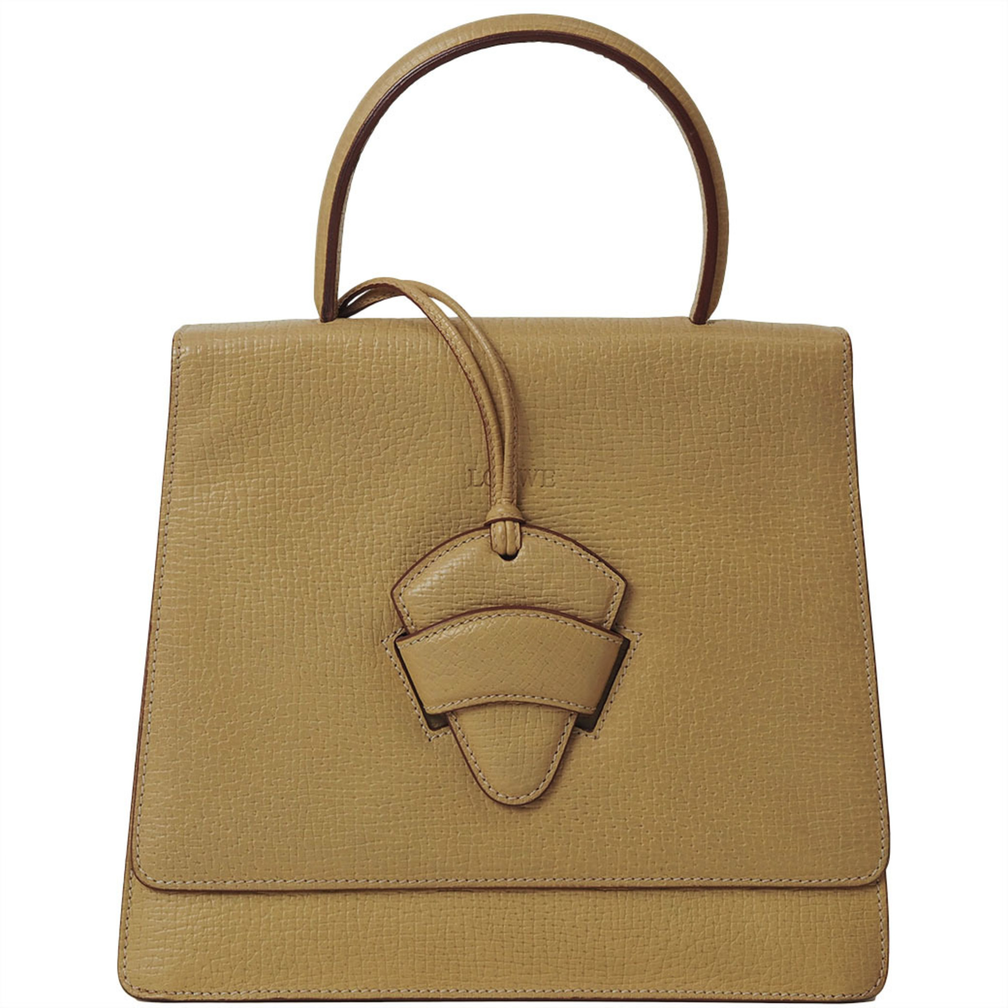 LOEWE Barcelona Handbag Shoulder Yellow Women's