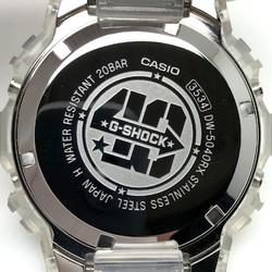 G-SHOCK CASIO Watch DW-5040RX-7 40th Clear Remix Anniversary Skeleton Silver Transparent Digital Mikunigaoka Store ITAU49C57NIO