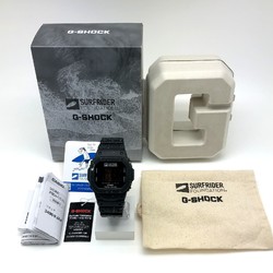 G-SHOCK CASIO Watch G-5600SRF-1 SURFRIDER FOUNDATION Tough Solar LED Backlight Surfrider Foundation Collaboration Black Digital Mikunigaoka Store ITPQPAH4AO90