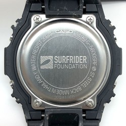 G-SHOCK CASIO Watch G-5600SRF-1 SURFRIDER FOUNDATION Tough Solar LED Backlight Surfrider Foundation Collaboration Black Digital Mikunigaoka Store ITPQPAH4AO90