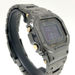 G-SHOCK CASIO Watch GMW-B5000TCM-1 Full Metal Titanium Camouflage Radio Solar High Brightness Auto LED Light Mobile Link Black x Gold Digital Mikunigaoka Store ITCDWR71TKBK