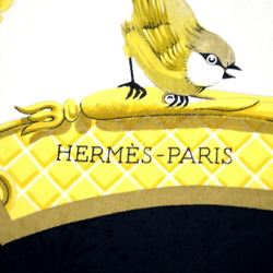 HERMES 100% Silk Carré 90 Key to the Free World Large Scarf Muffler JA-19214