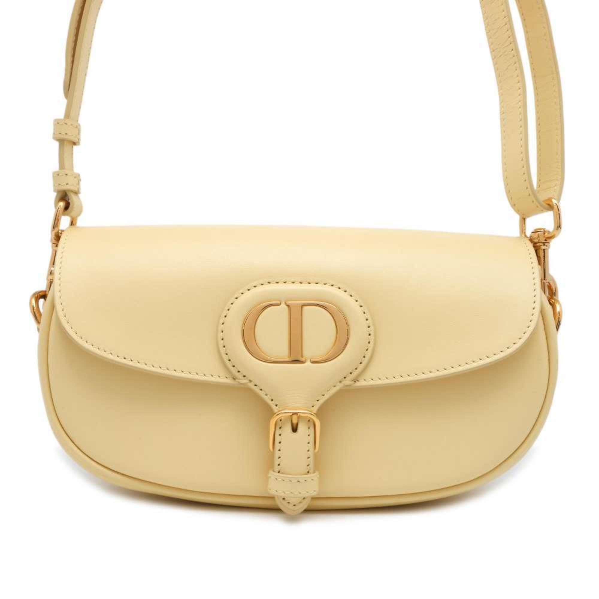 Christian Dior Shoulder Bag Bobby East West M9327 Yellow