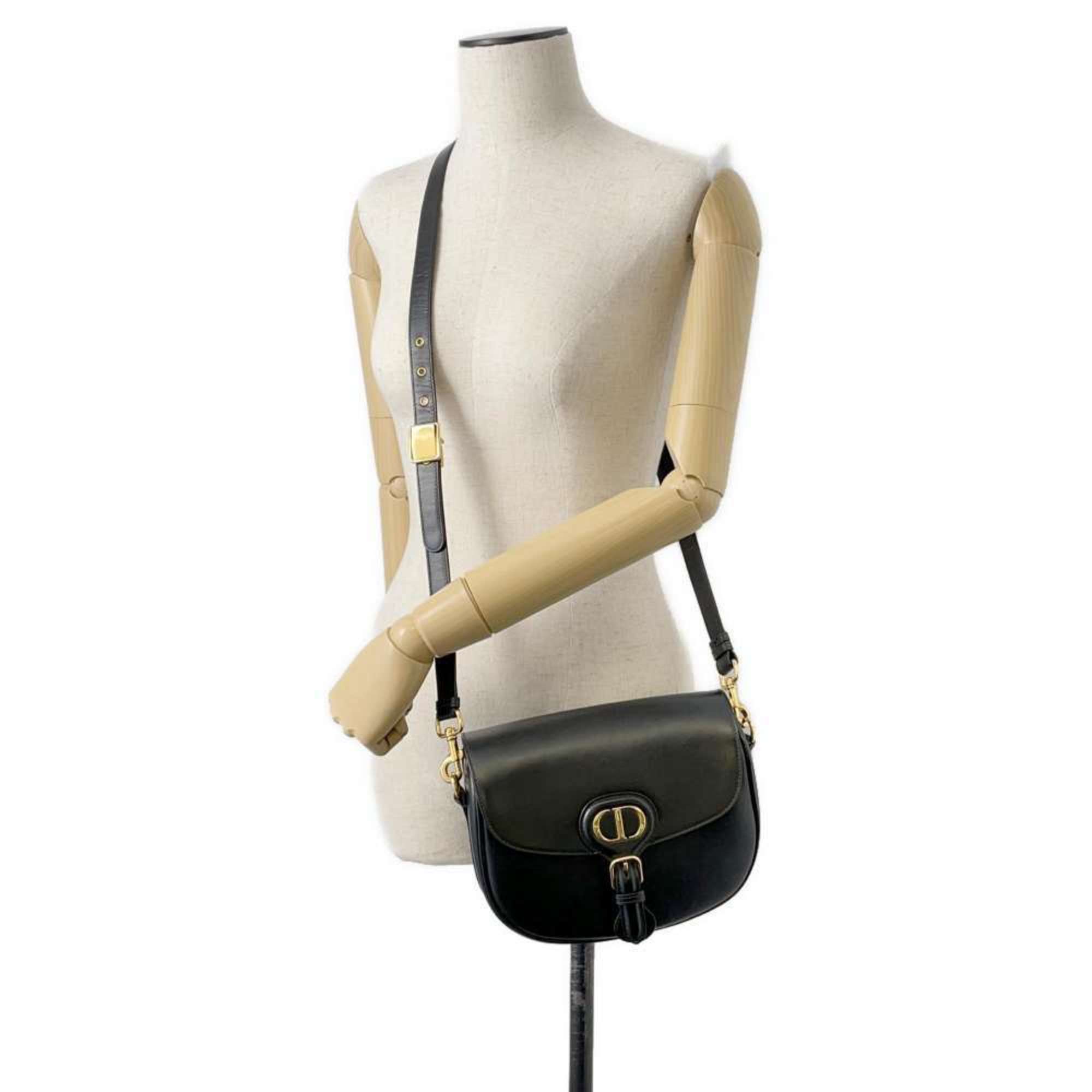 Christian Dior Shoulder Bag Bobby Medium M9319UMOL Crossbody Black