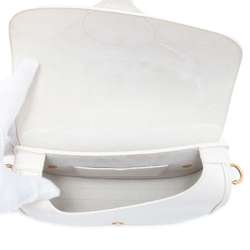 Christian Dior Bobby Medium Shoulder Bag M9319UMOL White