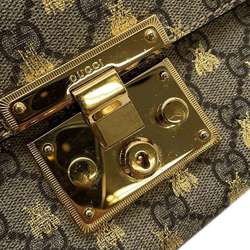 Gucci Chain Shoulder Bag Padlock Small 409487 GUCCI Double