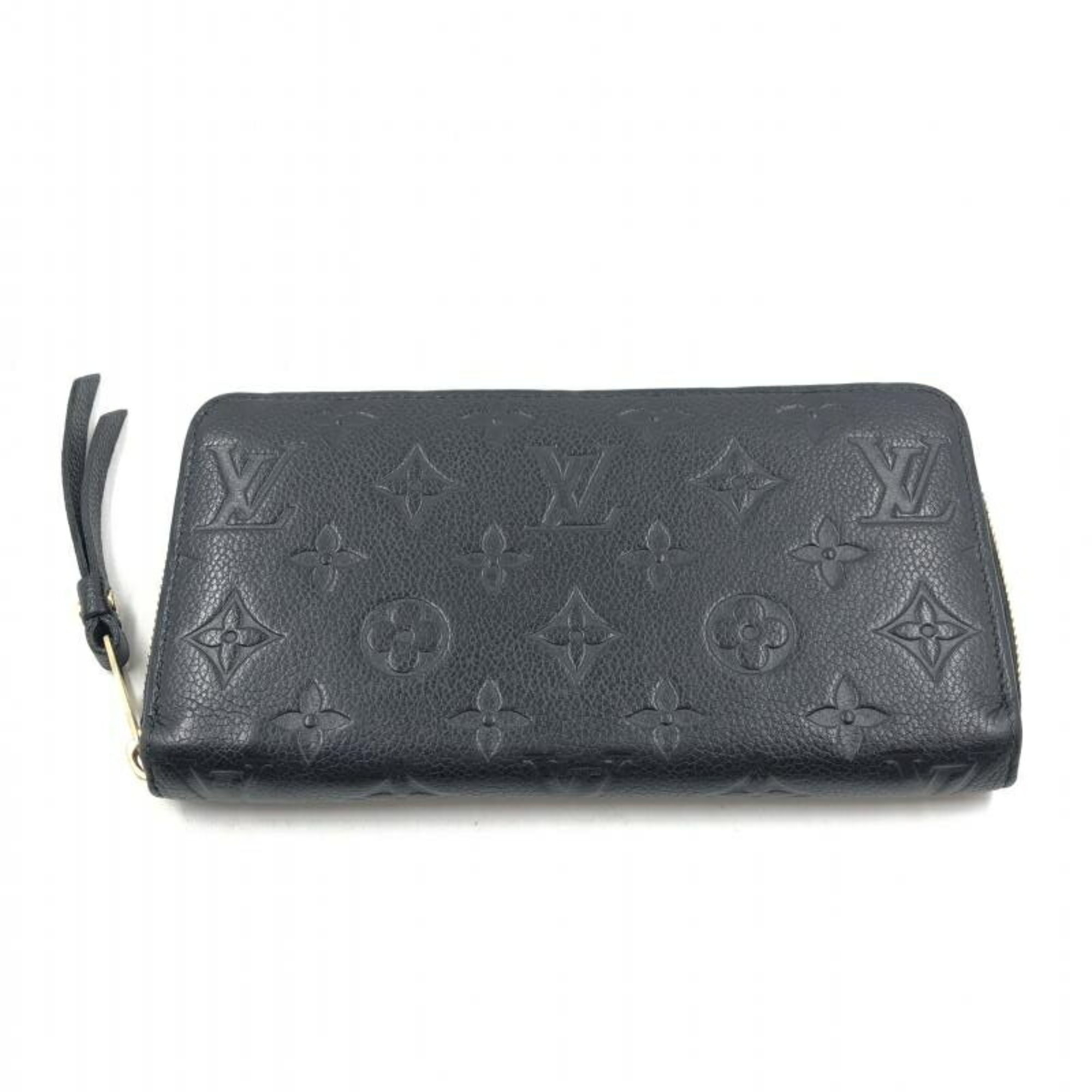 LOUIS VUITTON Louis Vuitton Empreinte Zippy Wallet Black M61864