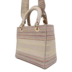 Christian Dior handbag Lady Dee-Lite canvas 2way shoulder bag