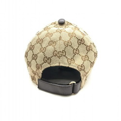 GUCCI GG Canvas Sherry Line Baseball Cap Size M (58cm) KQWBG