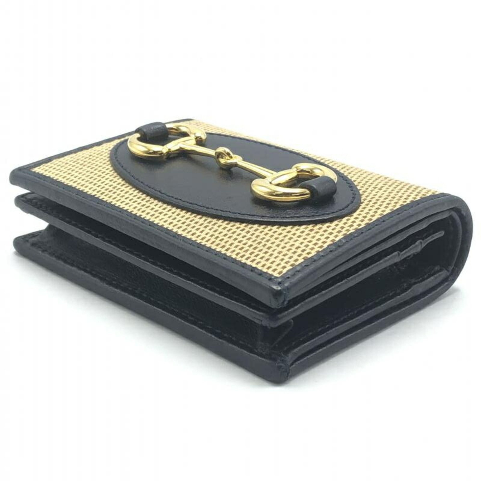 GUCCI Horsebit Compact Wallet 621887・0416 Gucci