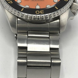 SEIKO Seiko 5 Mechanical Watch 4R36-07G0 Orange Silver Automatic