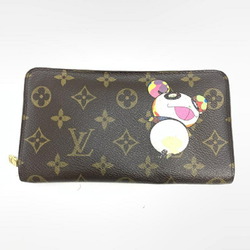 LOUIS VUITTON Monogram Takashi Murakami Collaboration Panda Round Wallet M61729 Louis Vuitton