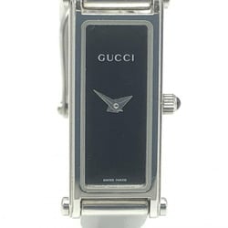 GUCCI 1500L Watch Black Silver Gucci