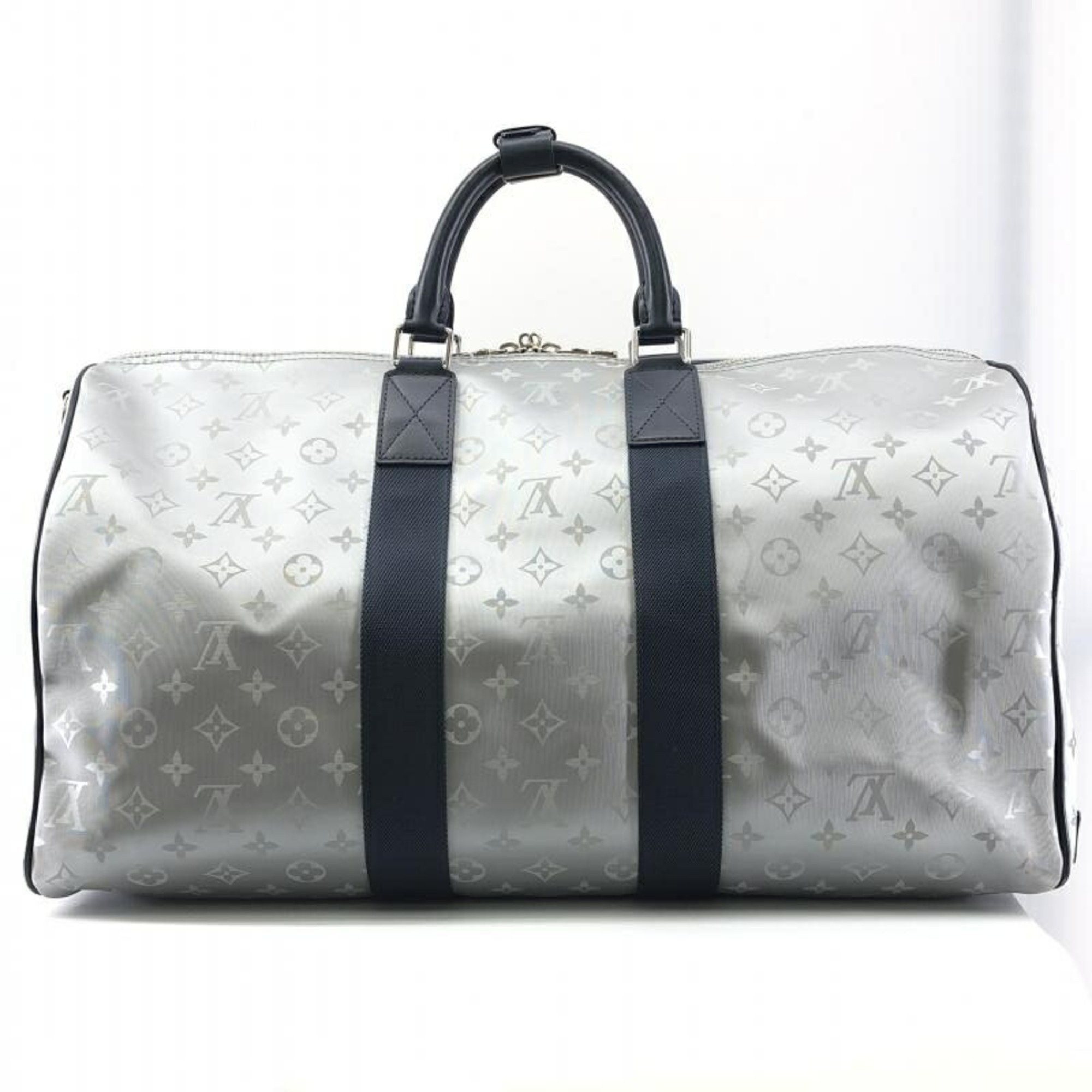 LOUIS VUITTON Monogram Satellite Keepall Bandouliere 50 Boston Bag M44170 Louis Vuitton