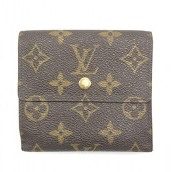 LOUIS VUITTON Portefeuille Elise Tri-fold Wallet M61654 Brown Monogram Louis Vuitton