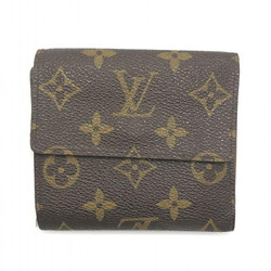 LOUIS VUITTON Portefeuille Elise Tri-fold Wallet M61654 Brown Monogram Louis Vuitton