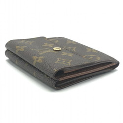 LOUIS VUITTON Portefeuille Elise Tri-fold Wallet M61654 Brown Monogram Louis Vuitton