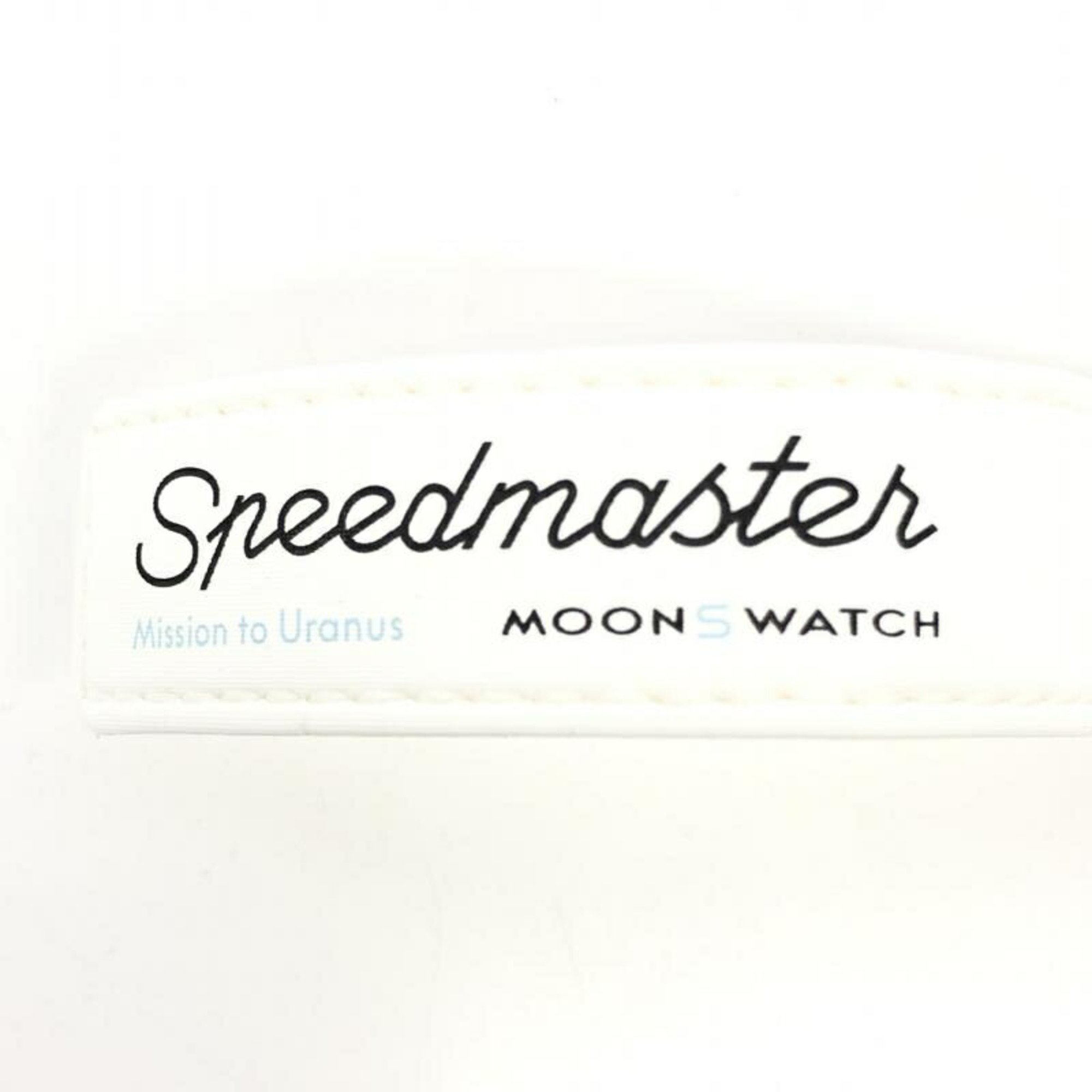 OMEGA SWATCH Moon Swatch MISSION TO URANUS Quartz Wristwatch Omega Uranus Blue