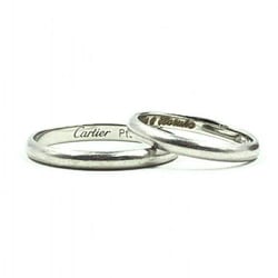 Cartier Pt950 Ring Engraved for Wedding