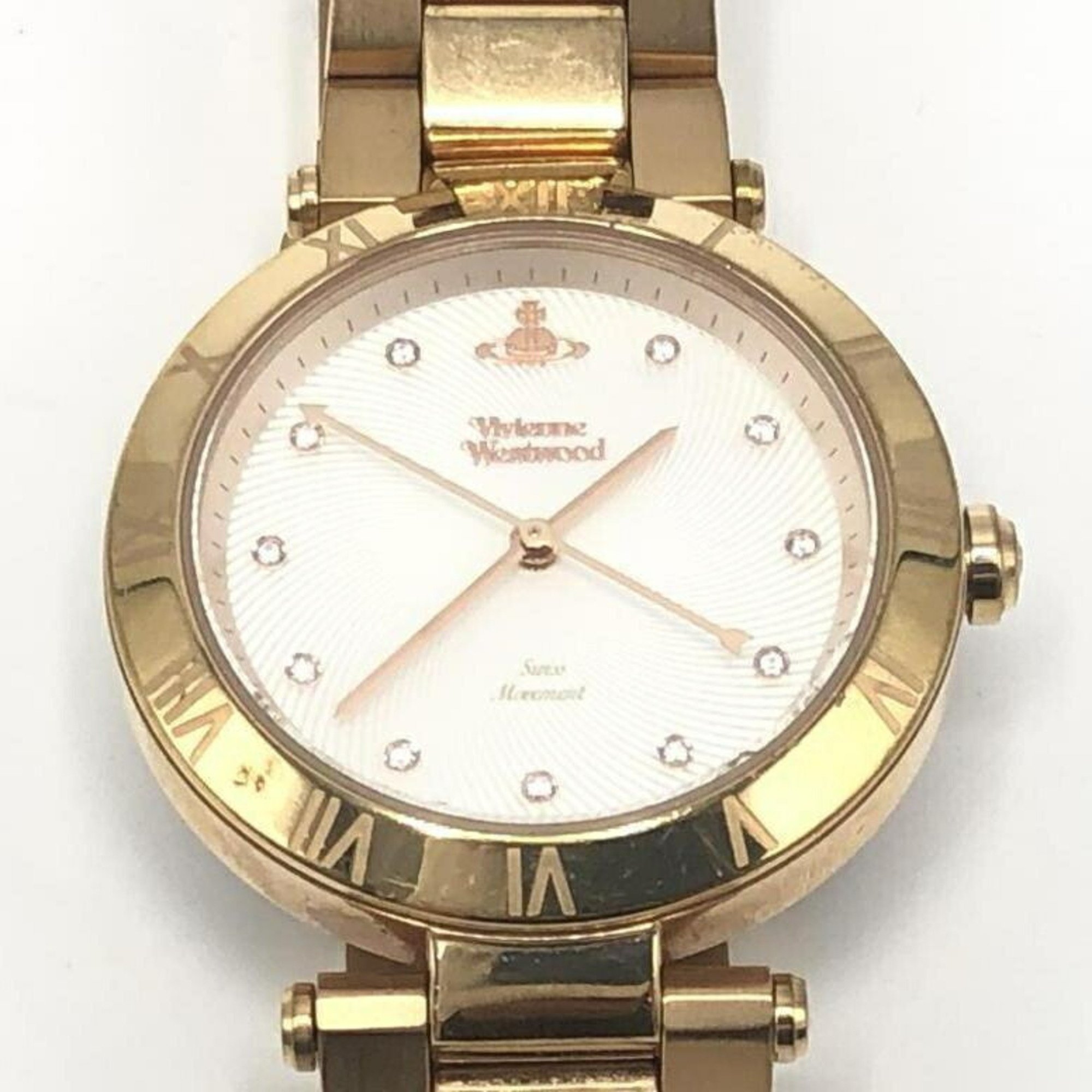 Vivienne Westwood Montague Watch VV206SLRS Gold Color