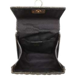 Salvatore Ferragamo Handbag Gancini DV-21 3403 Bag Black