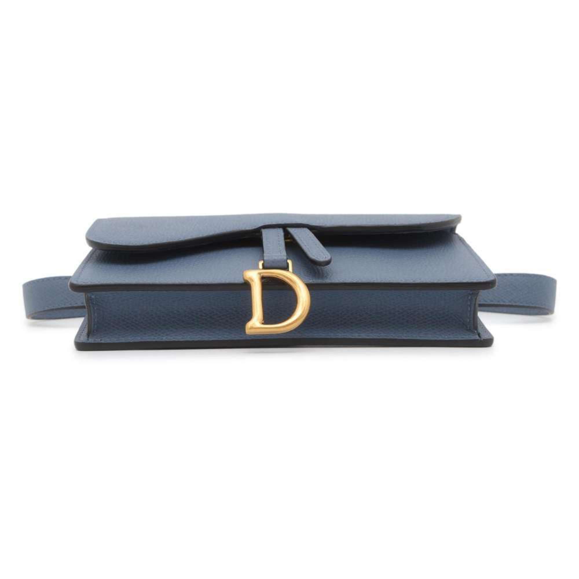 Christian Dior Waist Bag Saddle Leather S5619CCEH Body Sale Item