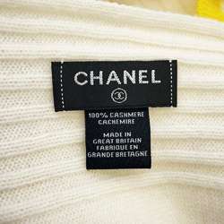 Chanel scarf Coco mark cashmere CHANEL