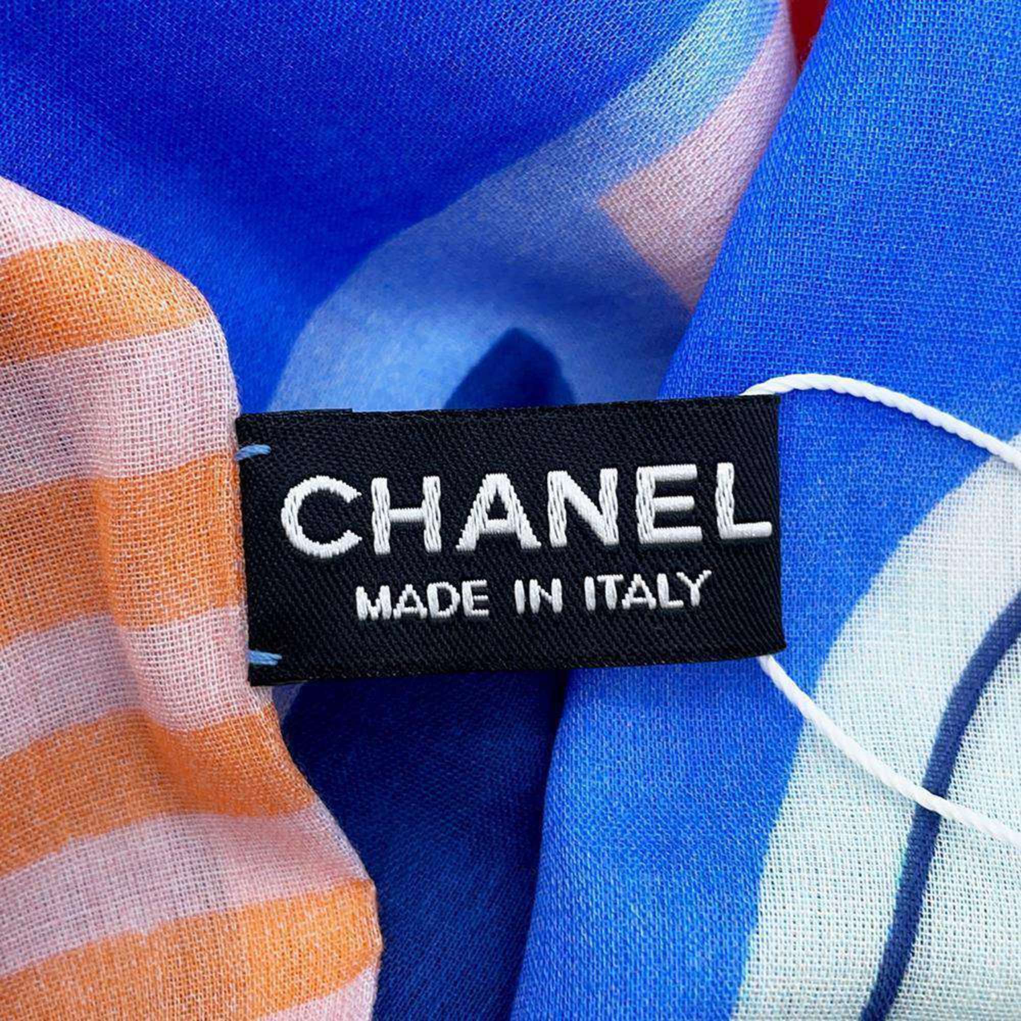 Chanel scarf Coco mark cotton CHANEL surfboard