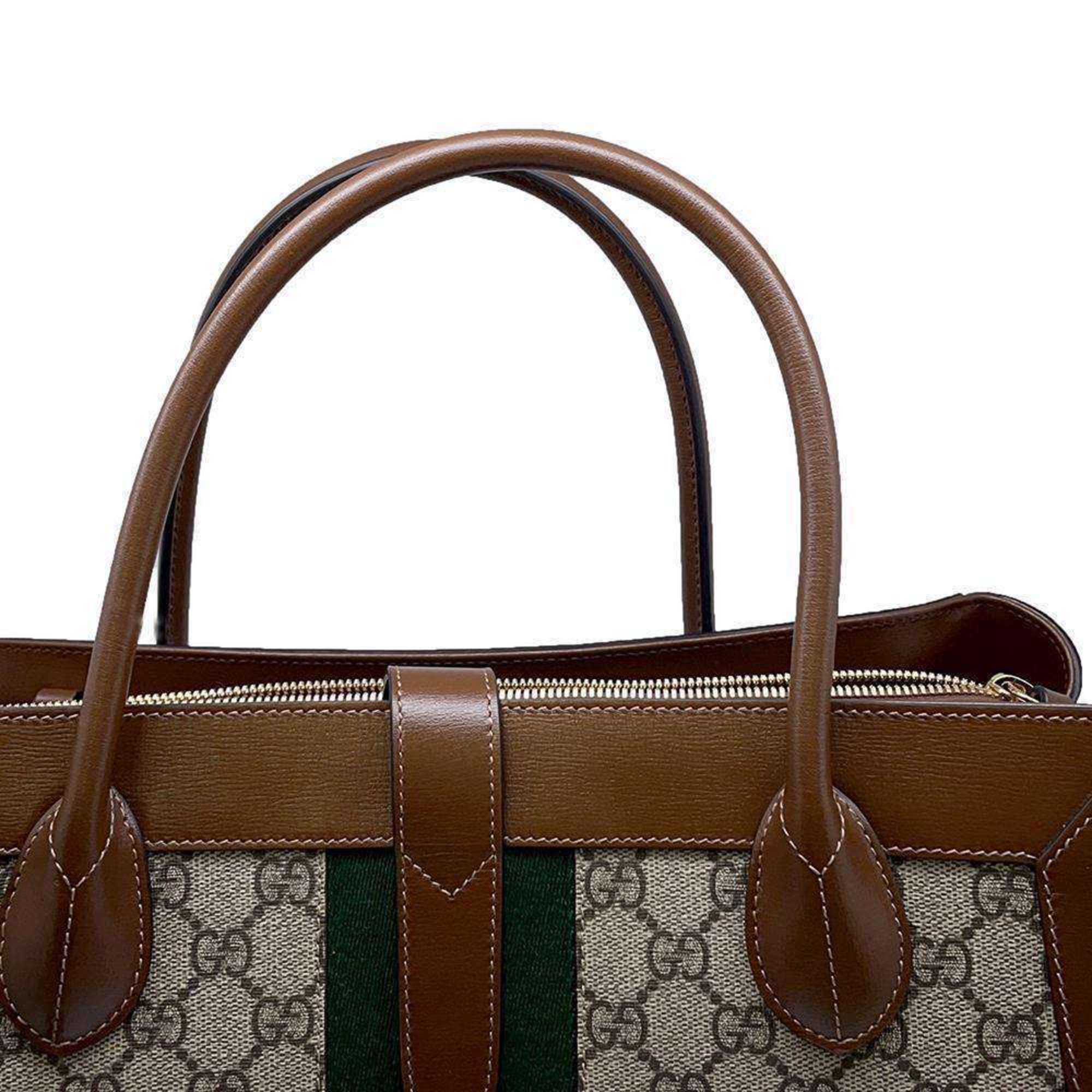 Gucci Tote Bag Jackie 1961 GG Supreme 649015 GUCCI 2way Shoulder