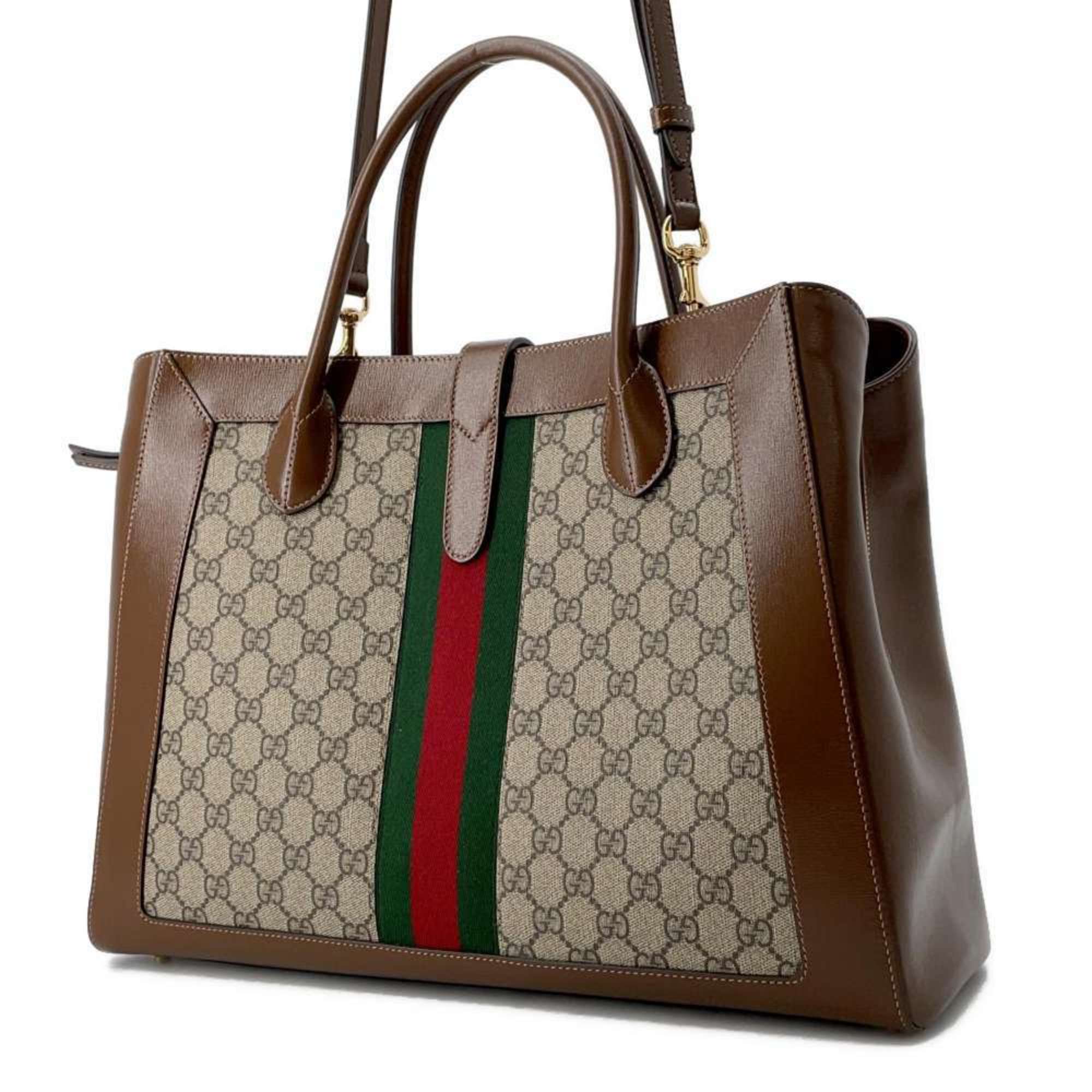 Gucci Tote Bag Jackie 1961 GG Supreme 649015 GUCCI 2way Shoulder