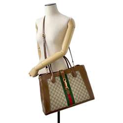 Gucci Tote Bag Jackie 1961 GG Supreme 649015 GUCCI 2way Shoulder