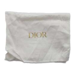 Christian Dior Tri-fold Wallet Saddle Medium Black