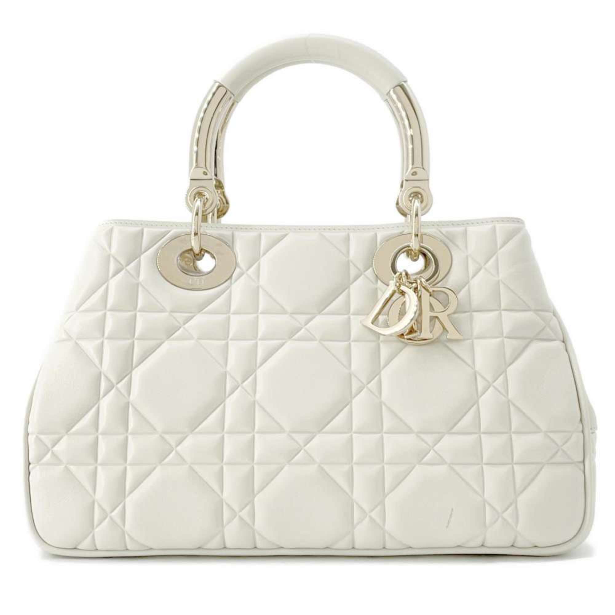 Christian Dior Handbag Ladies 95.22 Medium M0699OVJX 2way Shoulder Bag White