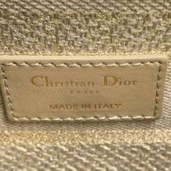 Christian Dior Handbag Lady Dee-Lite Canvas 2way Shoulder Bag