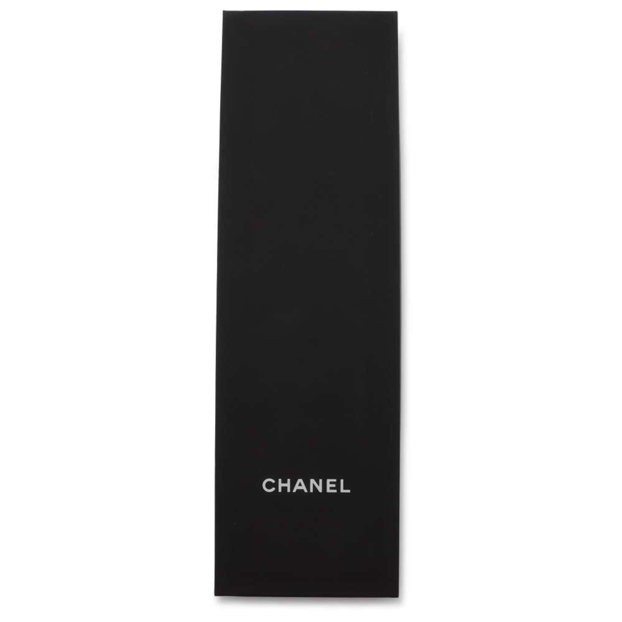 Chanel scarf Coco mark camellia silk AA7447 CHANEL headband 2021 black white